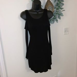 Cold Shoulder style Black Dress✨